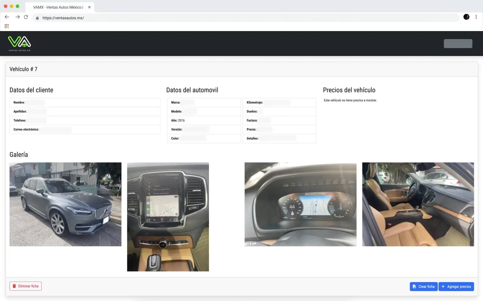 Agent dashboard overview